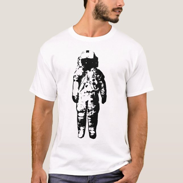 Camiseta Controle De Gound Para O Major Tom - Cara Astronau (Frente)