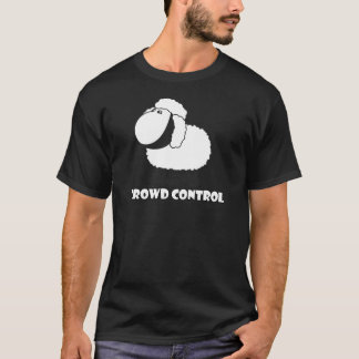 Camiseta controle de multidão