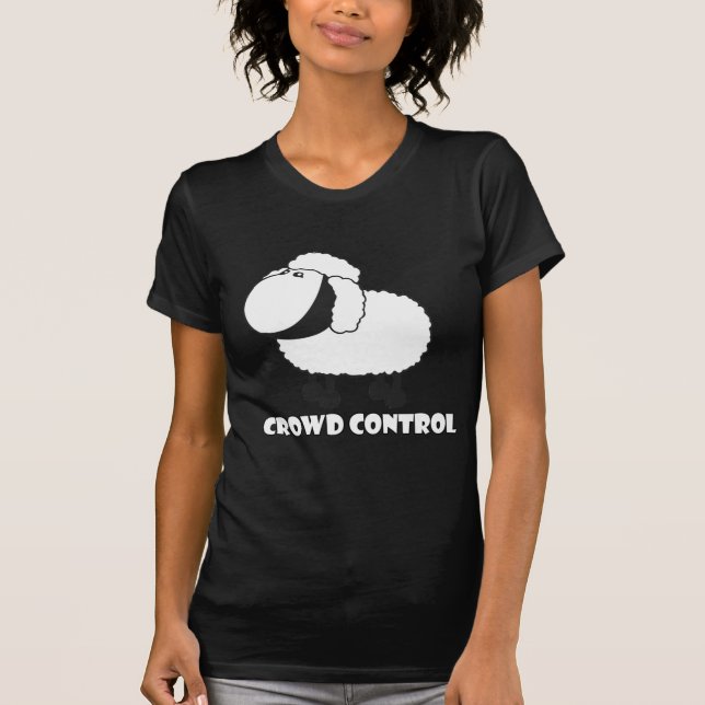 Camiseta controle de multidão (Frente)