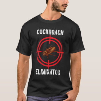 Camiseta Controle de pragas de baratas eliminadoras de bara