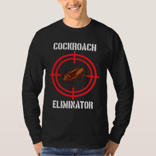 Camiseta Controle de pragas de baratas eliminadoras de bara