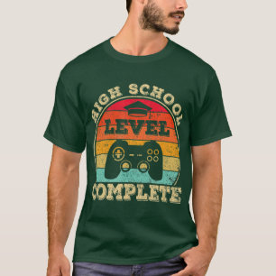 Camiseta Controle de vídeo de gradação completa no nível do