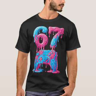 Camiseta Controle de Video Game Drip de Sorvete Jogos 6 7
