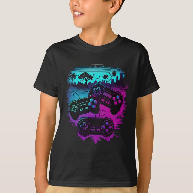 Camiseta Controle de Video Game Gamer 15  (Frente)