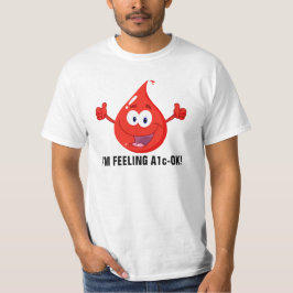 Camiseta Controle do açúcar no sangue