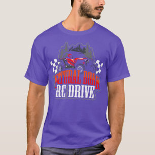 Camiseta Controle remoto de controlador RC de Nascer natura