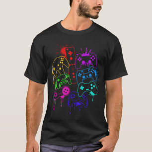 Camiseta Controle todos os controladores de jogos de vídeo