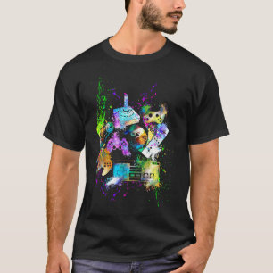 Camiseta Controle todos os Controles de Videogame