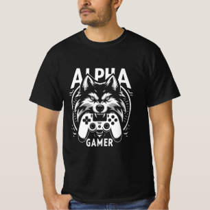 Camiseta Controle Wolf Alpha Gamer