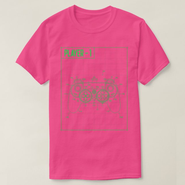Camiseta Controller Tee Video Game Controller  (Frente do Design)