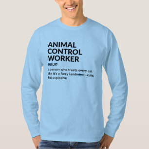 Camiseta Controlo Animal Definição Longa Folga