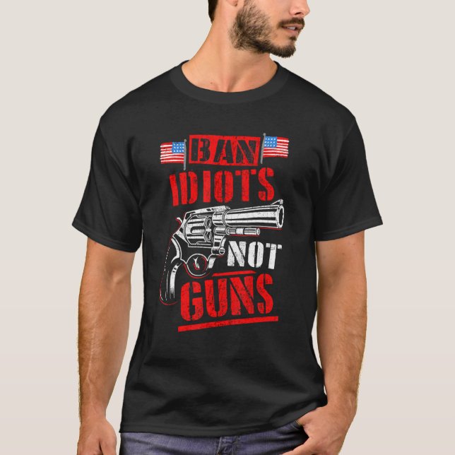 Camiseta Controlo De Arma Com Comando De Arma De Arma Defun (Frente)