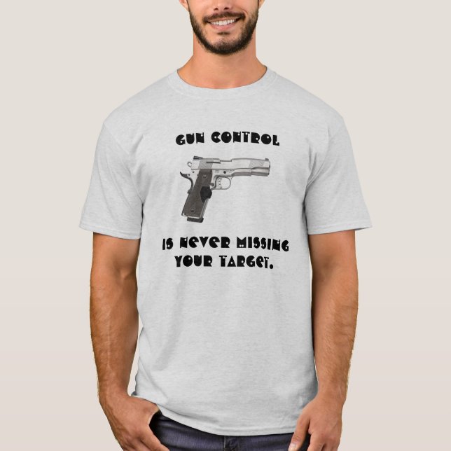 Camiseta Controlo de armas (Frente)