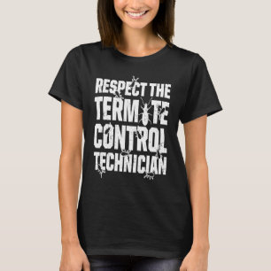 Camiseta Controlo De Pragas Para O Técnico De Controlo De P