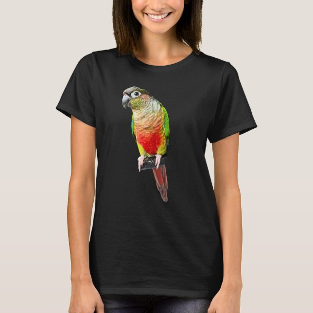 Camiseta Conure Parrot Bird Green cheek Love for birds (Frente)