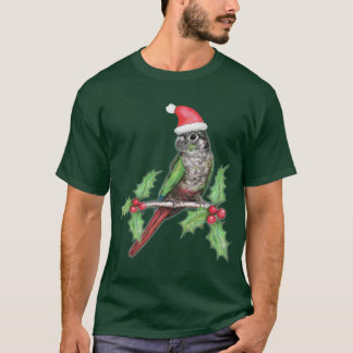 Camiseta Conure verde-natalícia