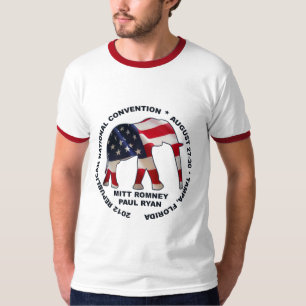 Camiseta Convenção 2012 do GOP Romney Ryan