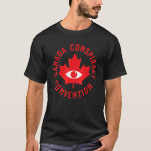 Camiseta Convenção de Conspiração do Canadá pode Con Con