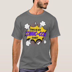 Camiseta Convenção de Quadrinhos Comicshis é Meu ComicCon v