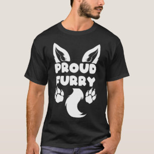 Camiseta Convenção sobre o Costume Animal Furry Fursona
