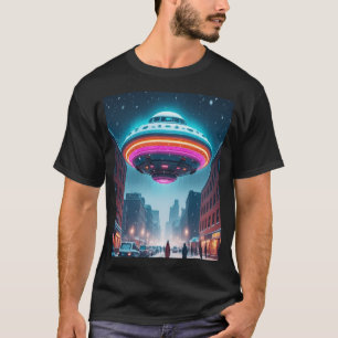 Camiseta Convergência Celestial - Aliens E Ufo