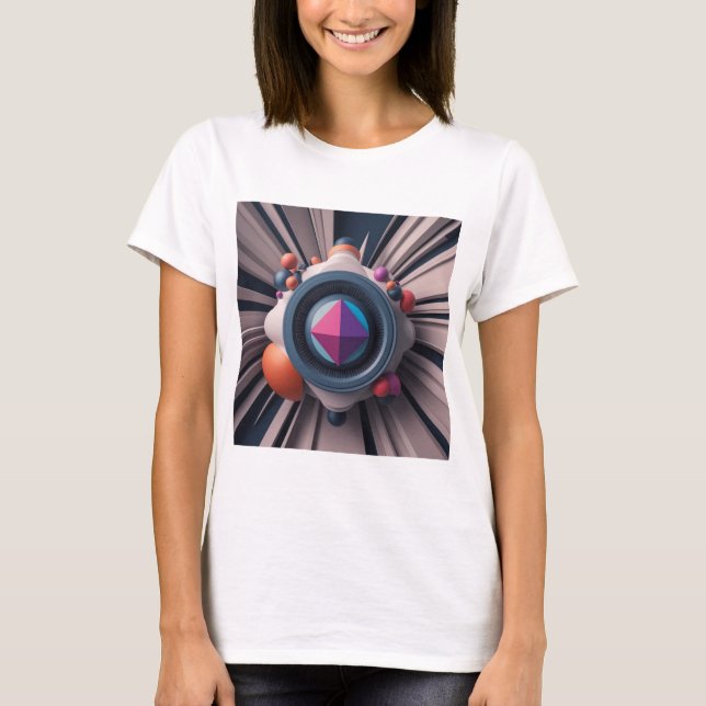 Camiseta Convergência Cósmica (Frente)