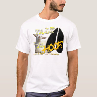 CAMISETA CONVERSA AO CASCO! DIZER ENGRAÇADO DA CABRA