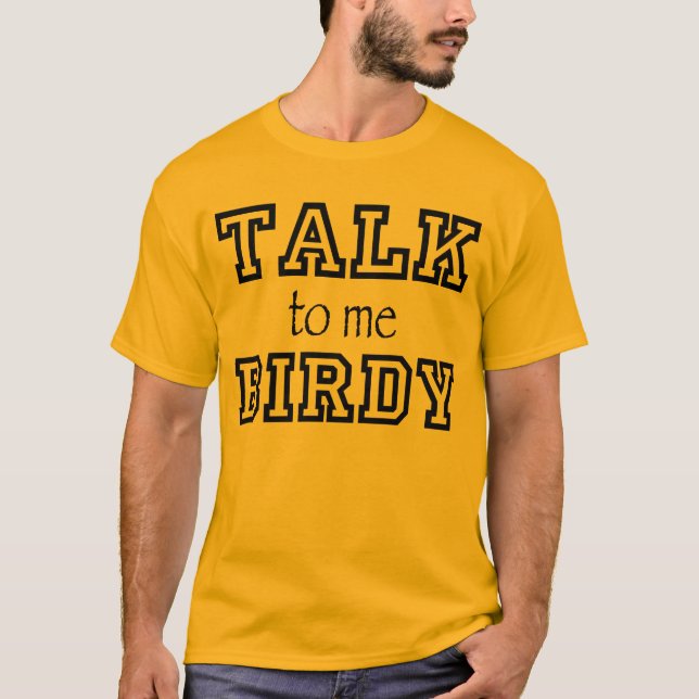 Camiseta Conversa Birdy a mim t-shirt (Frente)