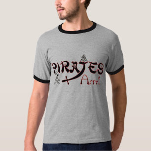 Camiseta Conversa como t-shirt de um pirata