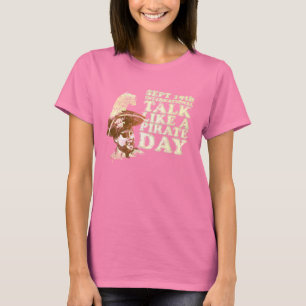 Camiseta Conversa como um dia do pirata