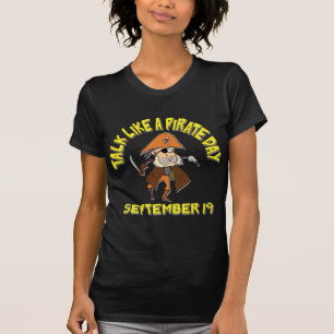 Camiseta Conversa como um dia do pirata
