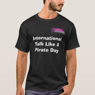 Camiseta Conversa internacional como um pirata…