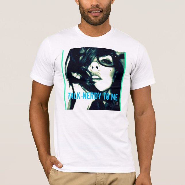 Camiseta Conversa Nerdy a mim (Frente)