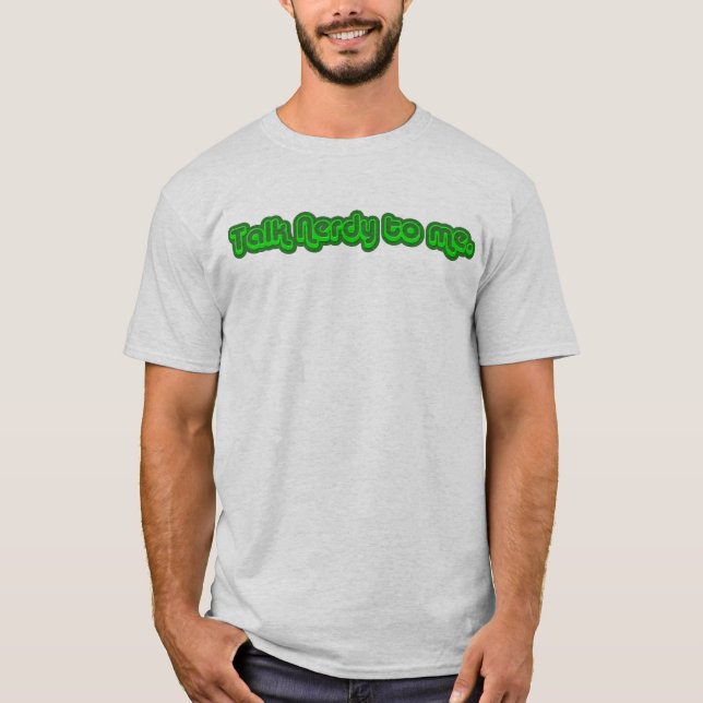 Camiseta Conversa Nerdy a mim (Frente)