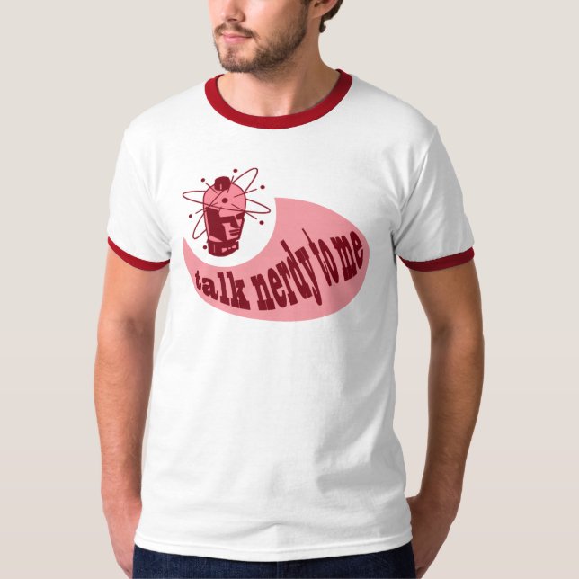 Camiseta Conversa Nerdy a mim t-shirt (Frente)