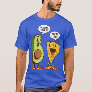 Camiseta Conversa sobre Avocado e Pizza Eu sou toda engraça