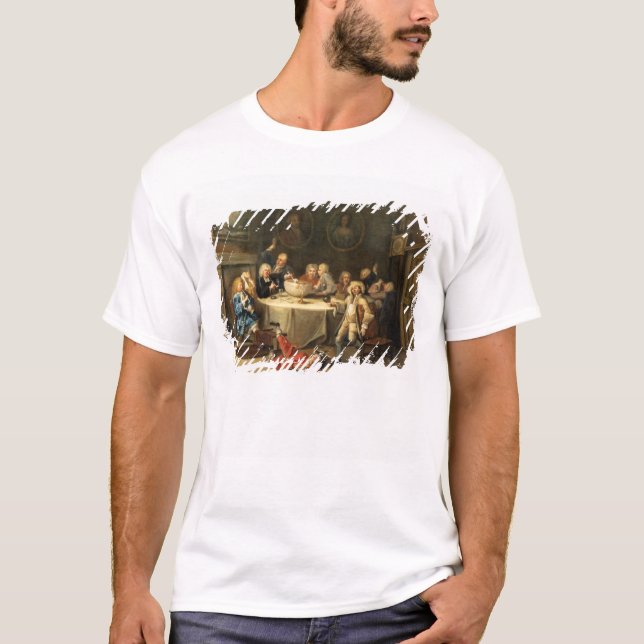 Camiseta Conversação da meia-noite moderna (Frente)