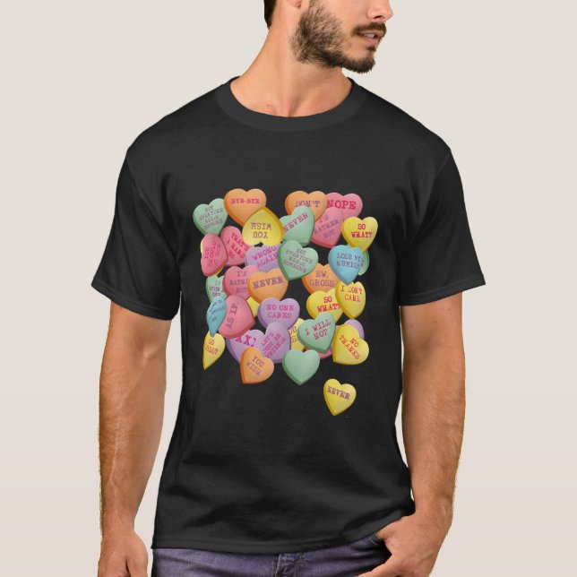 Camiseta Conversação De Candy Ele Para O Dia Anti-S (Frente)