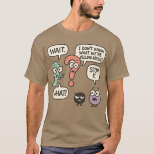 Camiseta Conversação de Pontuação