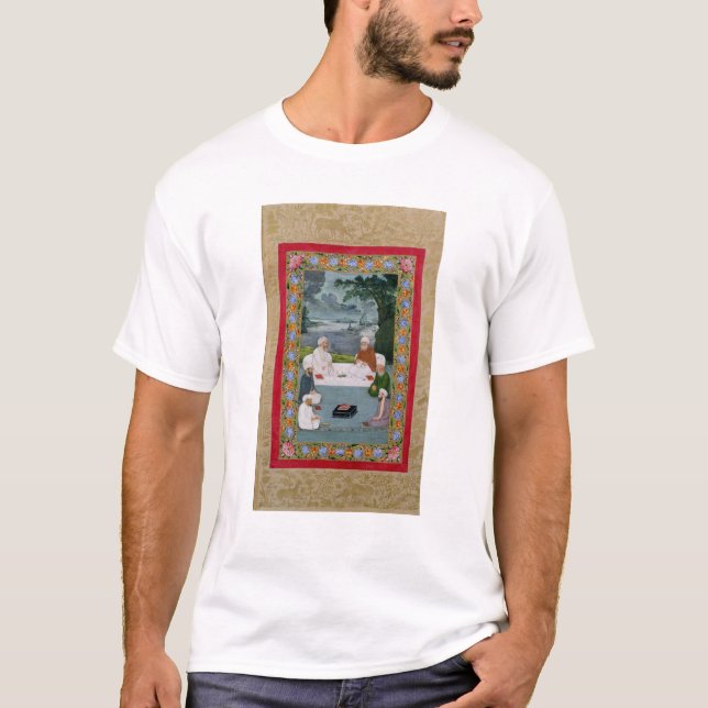 Camiseta Conversação Mystical entre sheikhs de Sufic (Frente)