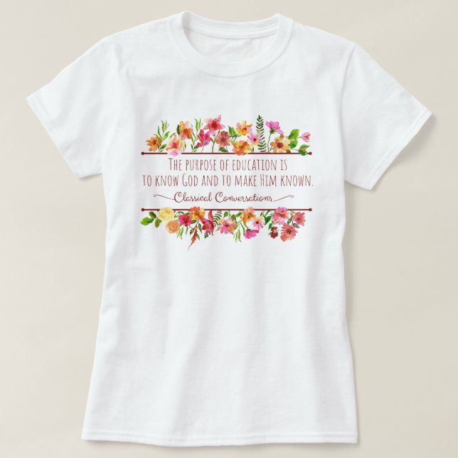 Camiseta Conversações Clássicas de Professores da Escola Se (Frente do Design)