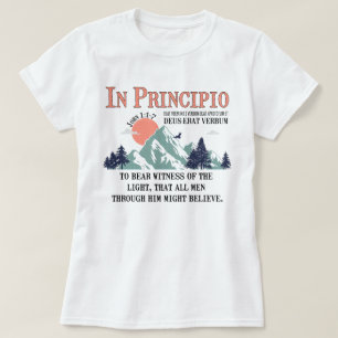 Camiseta Conversações Clássicas do Ciclo 3 do John 1:1-7