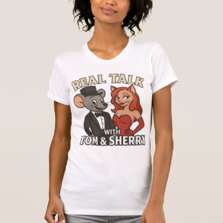 Camiseta Conversar com Tom e Sherry Fan Womens T-Shirt