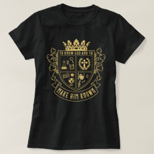 Camiseta Conversas Para Conhecer Deus E Fazê-Lo Conhecer