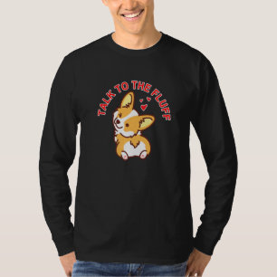 Camiseta Converse Com O Corgi Macio Bumbum De Cachorro Amor