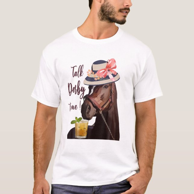 Camiseta Converse Derby Com Me-Mint Juleps-Derby Horse Raci (Frente)