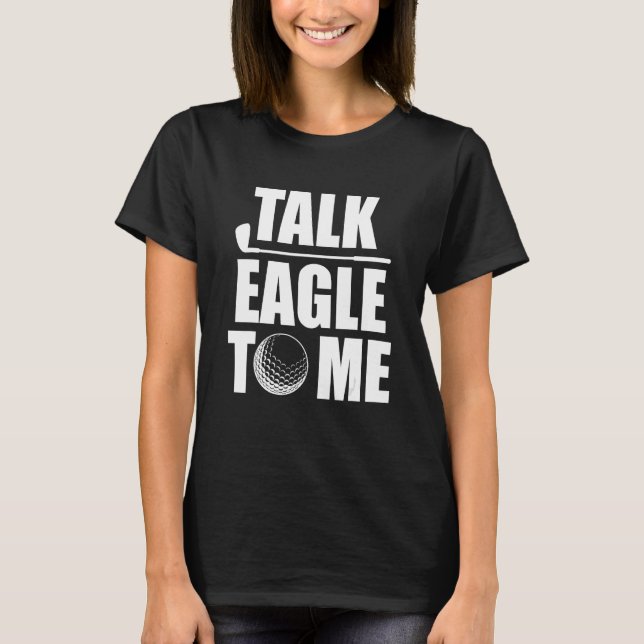 Camiseta Converse Eagle Comigo Jogador De Golfe Pun Golfer  (Frente)