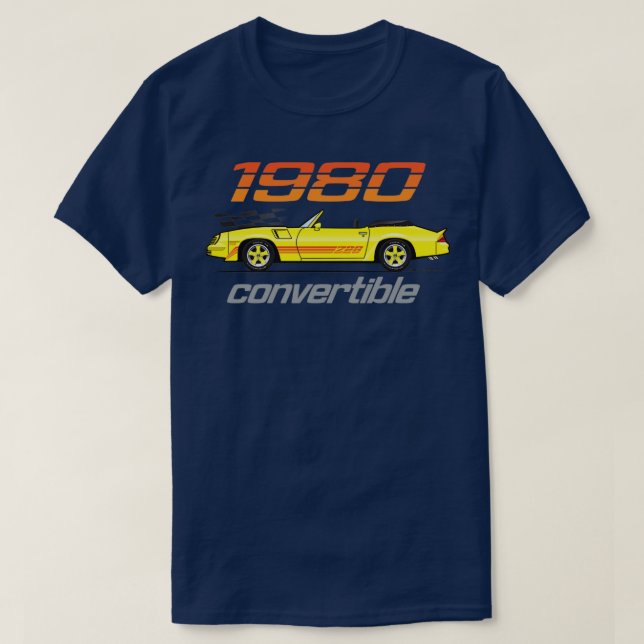 Camiseta Conversível 1980 (Frente do Design)
