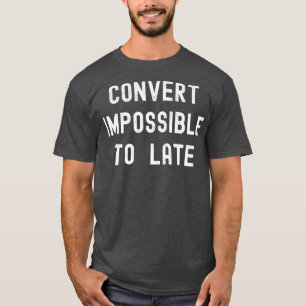 Camiseta Converter Foguete Engraçado Inequívoco Em Espaço A