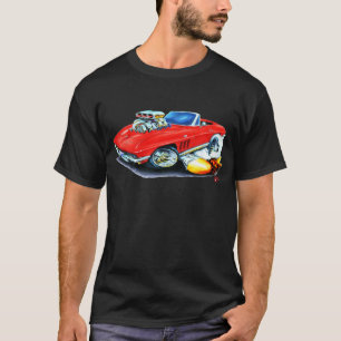 Camiseta Convertible 1965 vermelho de Corveta